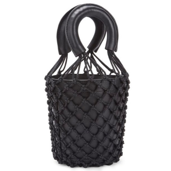NWOT Staud Moreau Leather Bucket Bag - Picture 2 of 6